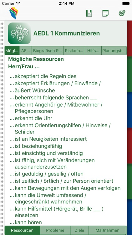 Formulierungshilfen 2016 AEDL