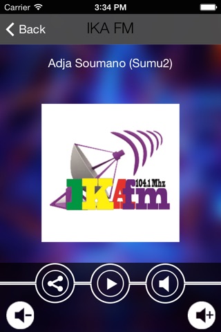 IKA FM screenshot 2