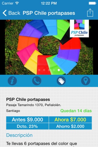 Santiago de Chile en tu Mano screenshot 4