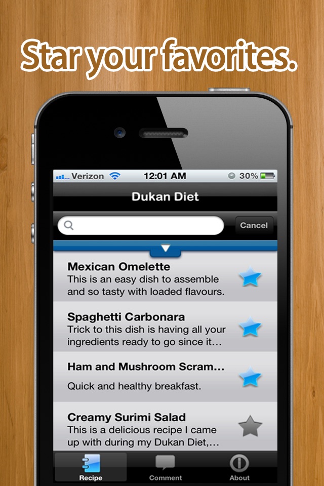 Dukan Diet Free - Recipes to Lose Weight screenshot 4