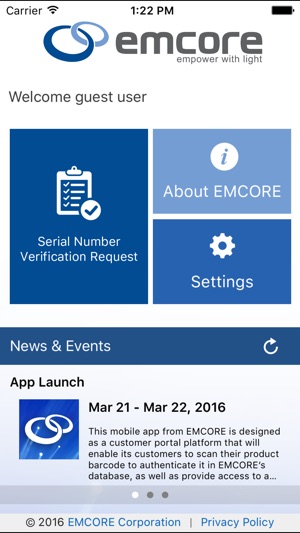 EMCORE Customer Portal App(圖3)-速報App