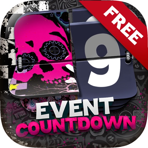 Event Countdown Fashion Wallpaper  - “ Punk Style ” Free icon