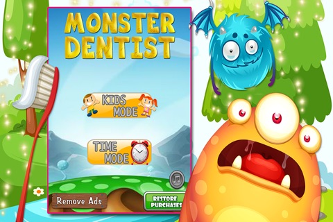 Boo The Monster Visits The Dentist: Clean Teeth Game For Kids screenshot 2