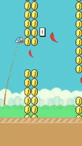 PooPoo Flappy - A Reverse of the Original Bird Game screenshot #1 for iPhone