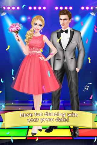 Prom Girl Salon - Dancing Night Spa Makeover Game screenshot 2