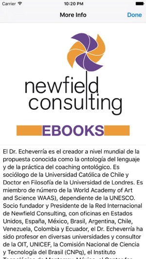 NewField Consulting - Biblioteca Rafael Echeverría(圖2)-速報App