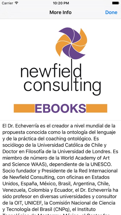 NewField Consulting - Biblioteca Rafael Echeverría