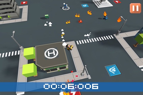 Mini Chase Cops - You're wanted! Escape from the police by driving a car screenshot 4