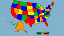 Game screenshot United States Map Puzzle hack
