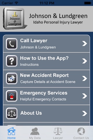 Johnson & Lundgreen Accident App screenshot 2