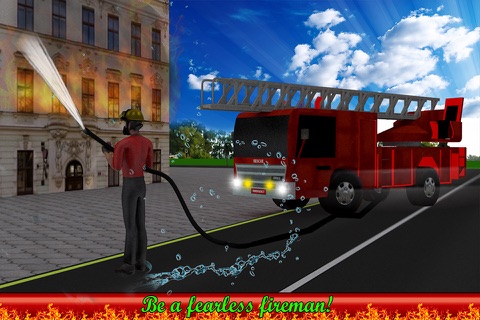 Firefighter Truck Simulation 2017 screenshot 4