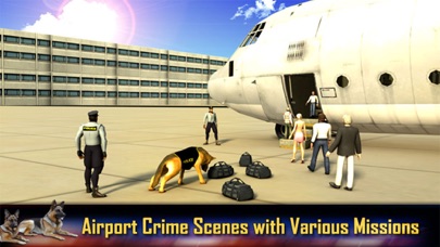 Airport Police Dog Duty Simulator 3D iPhone screenshot