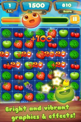 Fruit Garden Match-3 Edition screenshot 2