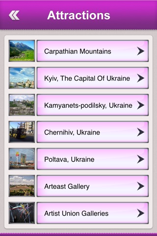 Ukraine Tourist Guide screenshot 3