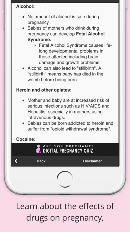 Are you pregnant? The Digital Pregnancy Quiz