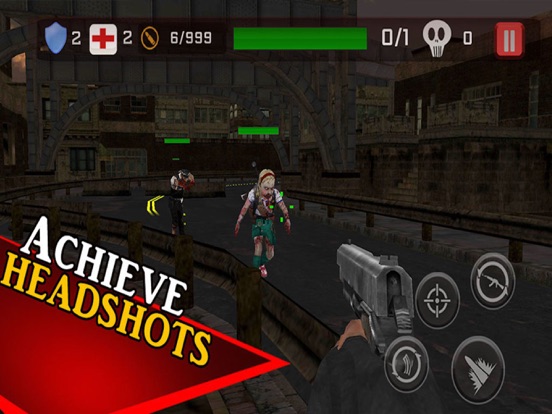 Screenshot #4 pour La Ville de Zombie Tir Battle: Shoot contre terrorisme 3D Ville Gun