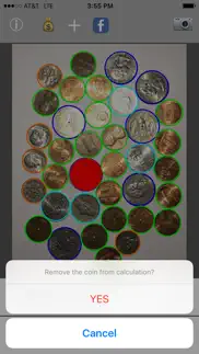 photo coin counter (photocoin) iphone screenshot 3