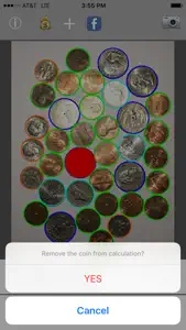 Photo Coin Counter (Photocoin) screenshot #3 for iPhone