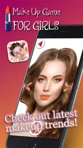 Makeup For Girls – Visit Virtual Makeover Salon And Try Out Different Beauty Products screenshot #1 for iPhone