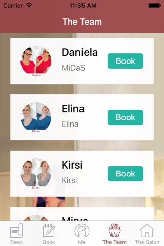 MiDaS ihonhoitokeskus screenshot 2