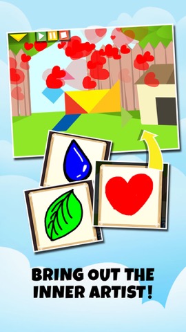 Kids Learning Puzzles: Birds, Tangram Playgroundのおすすめ画像4