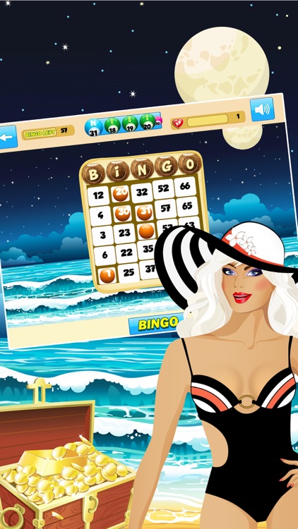 Beach Super Bingo - Free Bingo Game screenshot-3