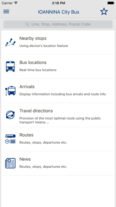 Screenshot #1 pour Ioannina City Bus