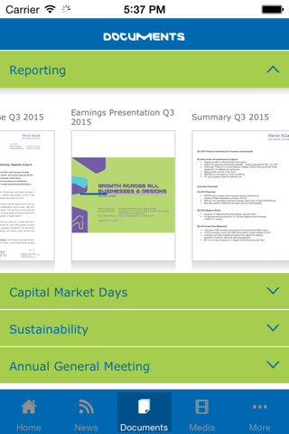 Merck KGaA - Investor Relations screenshot 2