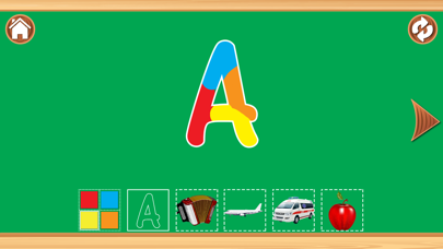 Screenshot #1 pour Des gamins abc Alphabets Tracé & Jardin d'enfants Apprentissage Jeu