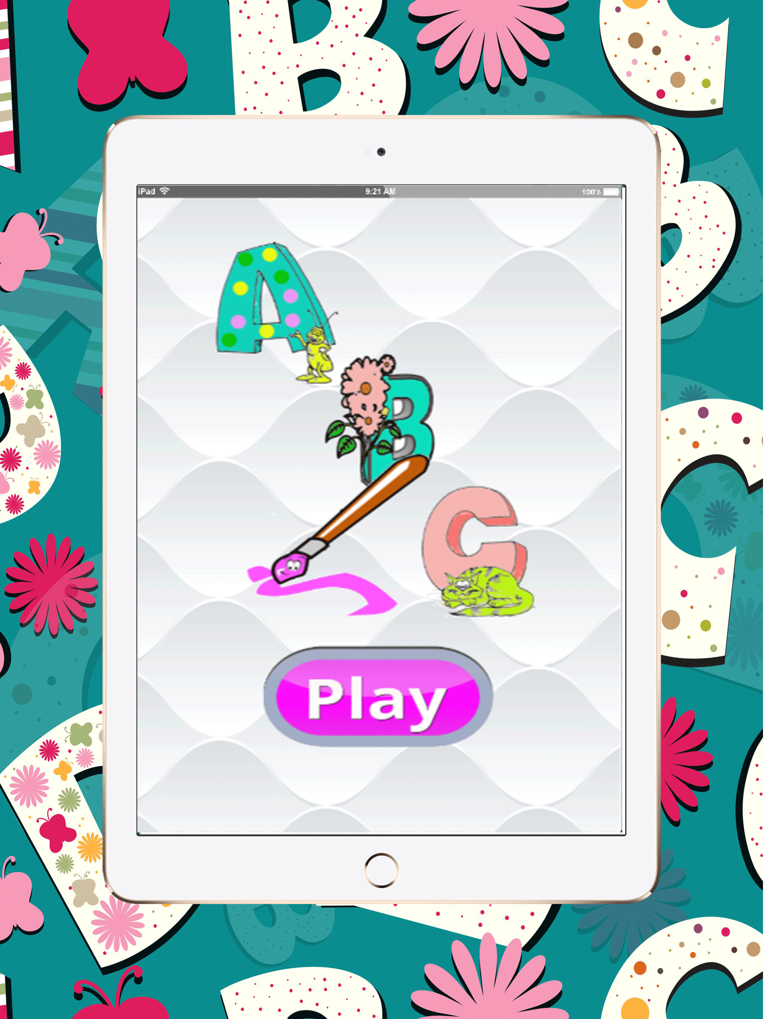 abc art pad:Learn to painting and drawing coloring pages printable for kids free screenshot 7