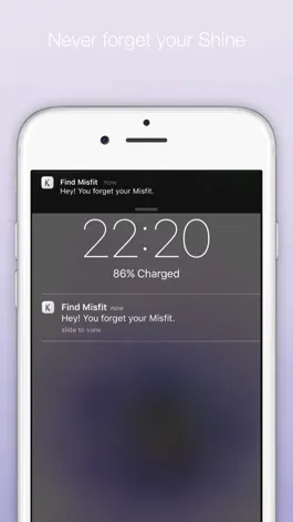 Game screenshot Keep Misfit - Shine Tracker and Reminder apk