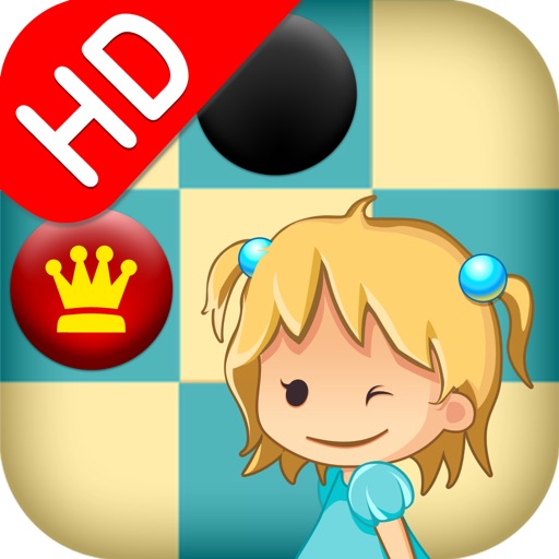 Checkers for Kids HD iOS App