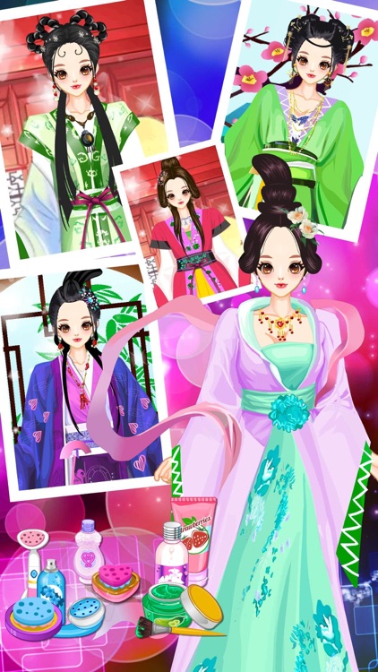 倾城妃子笑 - 古装苑，古代换装，儿童教育女生小游戏 screenshot-4