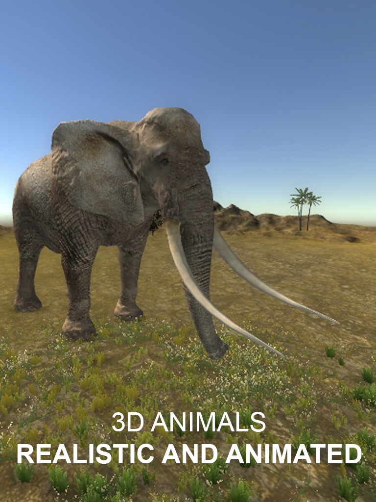Explain 3D: Tropical and African animals FREE screenshot 6