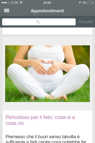 PinkUp Gravidanza - La mia App. Un Diario con ogni Settimana di Gravidanza, dal Concepimento al Parto. screenshot 4