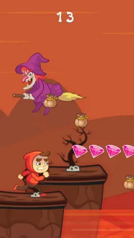 Game screenshot Witch Magic Run ! All Free Running Games for Kids mod apk