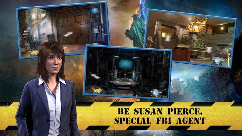 #2. Statue of Liberty - The Lost Symbol - A hidden object Adventure (iOS) By: Microids