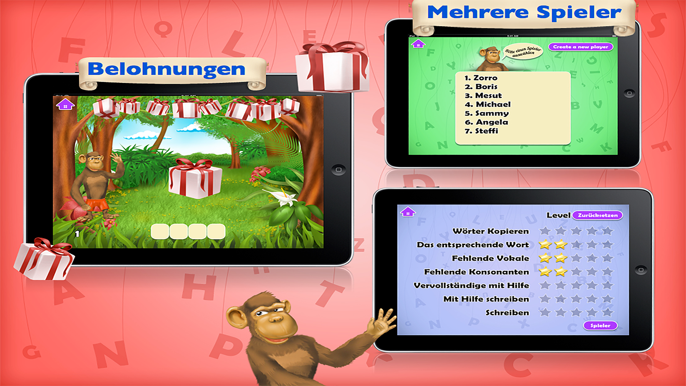 Rechtschreibung für Anfänger: Educative Spiele für Kinder screenshot 5