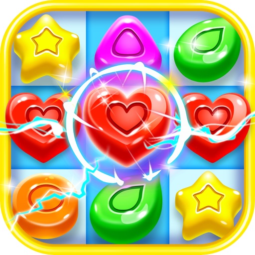 Sweet Gem Candies Land Match 3 Puzzle Adventure