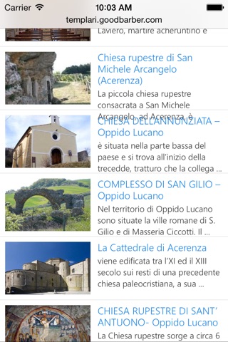 Oppido Lucano -  Acerenza screenshot 2