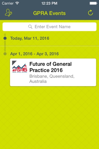 General Practice Registrars Australia - Events screenshot 2