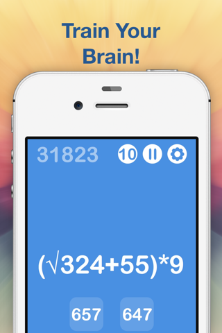 Mind Stretch – fun mathematical game for you or your kids to practice math skills. screenshot 2