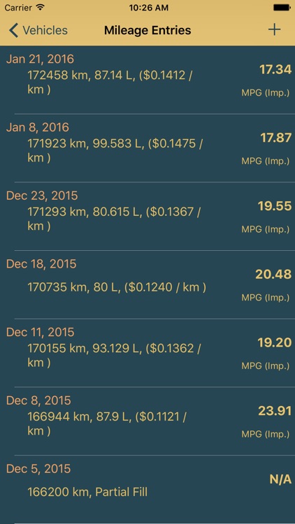 My Mileage Meter screenshot-3