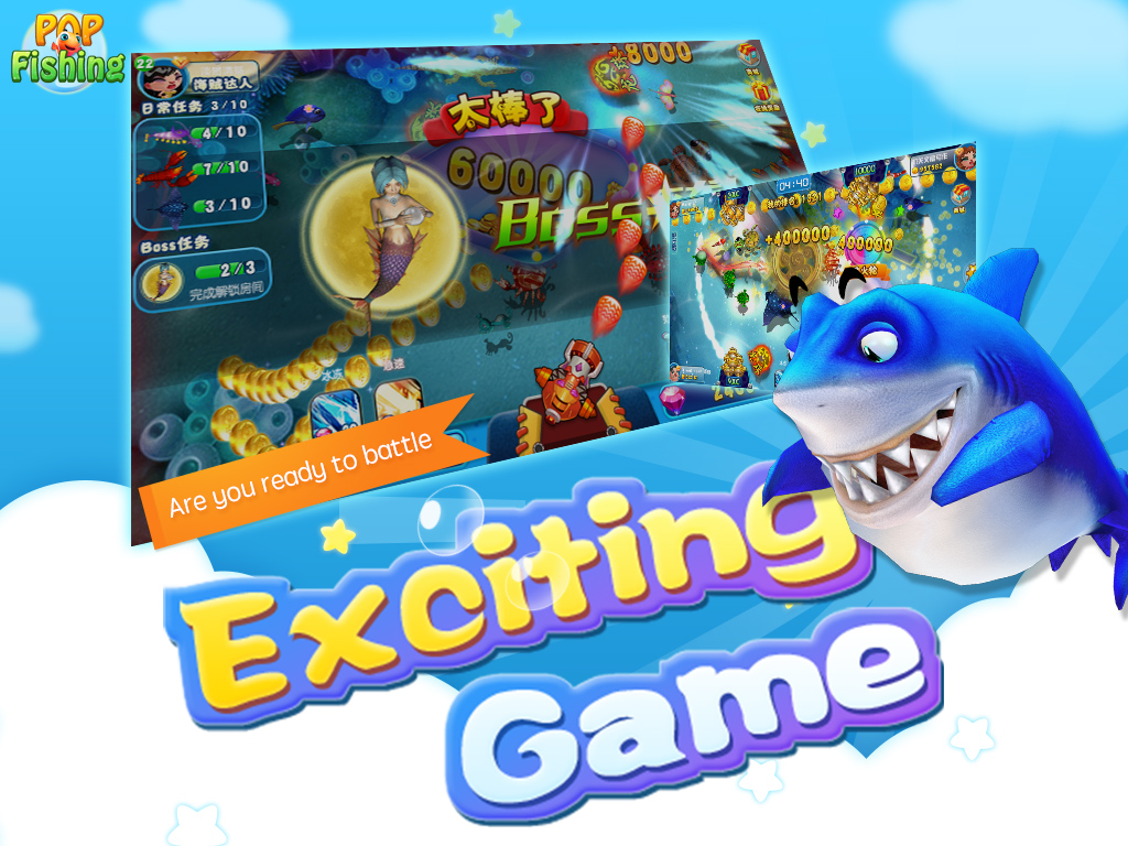 Pop Fishing-family fishing diary game,enjoy lovely ocean fish kingdom fun screenshot 7