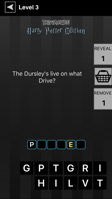 Screenshot #1 pour TriviaCube: Trivia Game for Harry Potter
