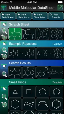 Game screenshot Mobile Molecular DataSheet mod apk