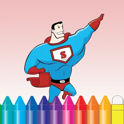 Super Hero Человек Девочка чужеродных & Монстр раскраска для детей Читы