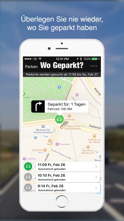 Wo Geparkt? - Finden Sie, Suchen Sie, wo Sie Ihr Auto mit Künstlicher Intelligenz geparkt