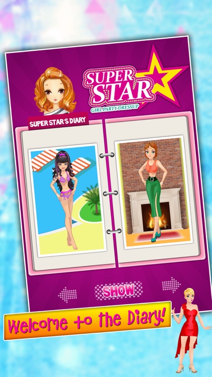 Super Star Girl Party Dress Up - Pool, Formal, Beach parties and Red Carpet Fashion Show Game