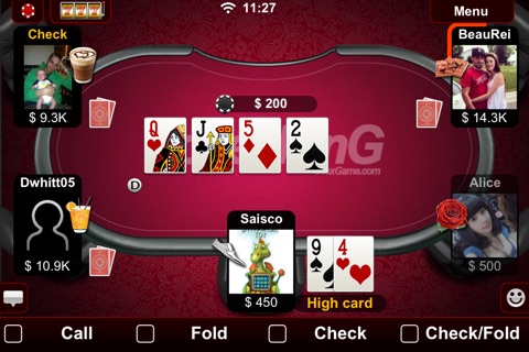 Live Holdem Poker screenshot 2